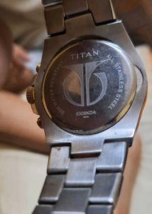 TITAN Chronograph Rose Gold9308KDA