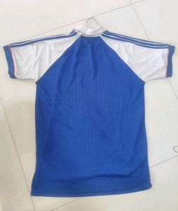 Adidas Blue &amp; White T-Shirt