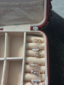 Set of Cute Stackable Rings