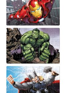 Marvel Avengers Assemble 3 Puzzles