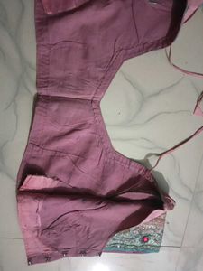 GentlyUsed Designer PinkEmbroideredBlouse- 36"Bus