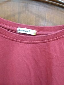 Solid Red Short Sleeve T-Shirt