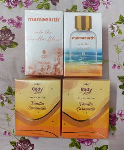 New Mamaearth & Plum Perfume Bundle