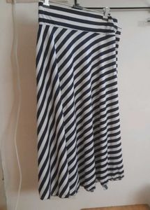 Striped Maxi Skirt