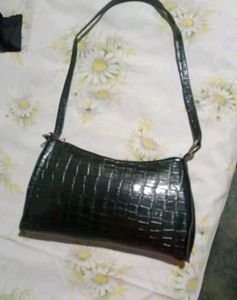 Red And Black Sling Bag