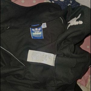 Adidas unisex Track Jacket - Classic Black &amp; White