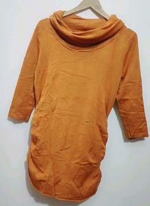 Musturd Color Winter Top For Girl Or Woman 34 Bust
