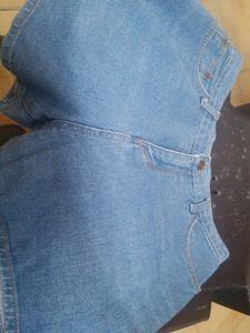 Blue Denim Short
