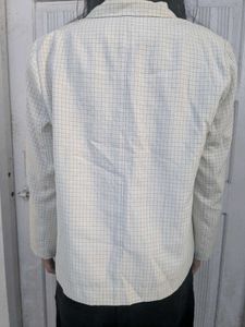 Checked Coat