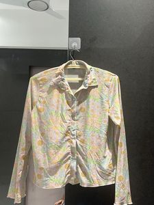 Floral Print Button-Up Shirt
