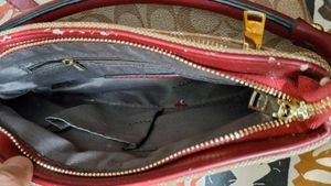 Copy Coach Signature Crossbody Bag