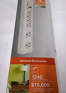 Belkin 6-Outlet Metal Power Strip Surge Protector
