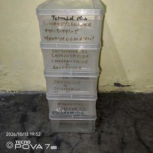 Stackable Clear Storage Boxes