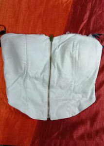 Strapless Corset Top