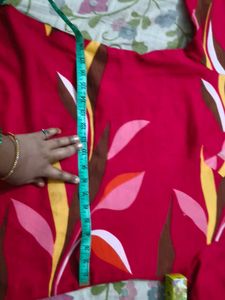 PINK KURTI PANT SET💗