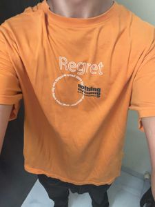 Orange Graphic T-Shirt