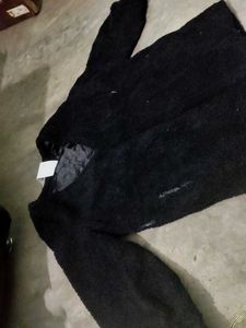 Cozy Black Knit Sweater