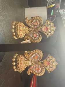 Kundan Look a like  Jhumka Earrings