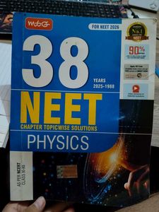 MTG 38 Years NEET Physics, chemistry , biology