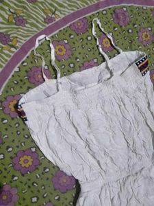 Cute White jumpsuit