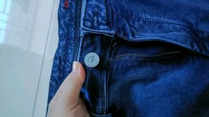 Classic Dark Wash Denim Jeans