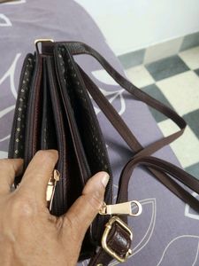 Teakwood  Leather  Sling bag