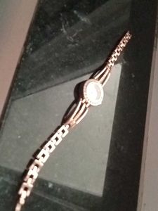 Elegant Rose Gold Tone Watch