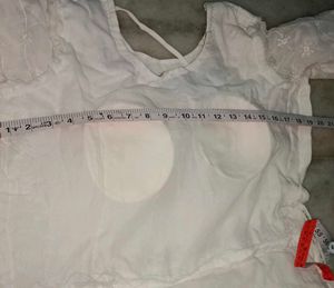 Ethnic Floor Length White Gown