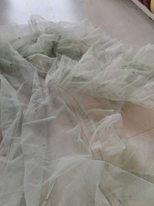 Sheer Ruffled Scarf