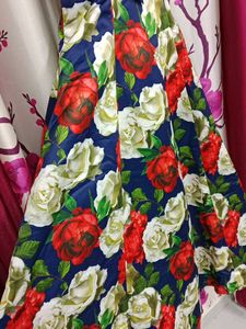 Floral Print Party Dress