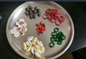 "🕉️ Vaishnavi Collection: Dhana Laxmi Pooja Kit with Divine Offerings 🌼"