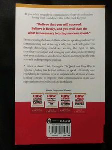 Dale Carnegie Public Speaking Books
