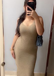 Nude Long Dress