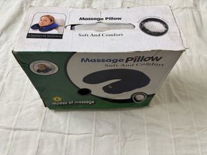 Vibrating U Shape Neck Massage Travel Pillow