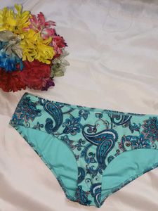 Paisley Print Bikini Bottoms