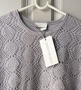 Calvin Klein Crochet Top