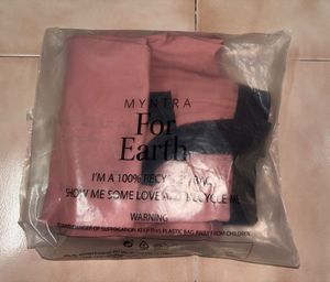 Dusty Rose Cargo Pants with Belt