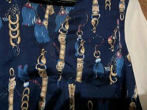 Unique Tassel Print Top