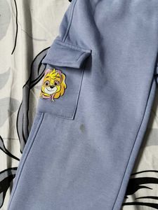 Pineapple Brand Paw Patrol Skye Blue Cargo Joggers