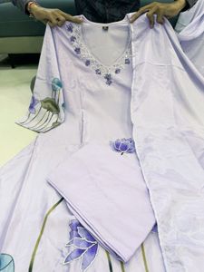 Beautiful Lavender Kurta Set