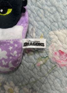 Toothless Dragon Original Plush Keychain
