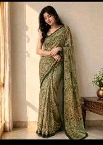 Elegant Printed Saree