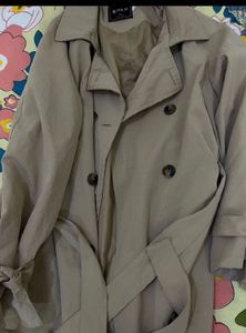Elegant Beige Trench Coat