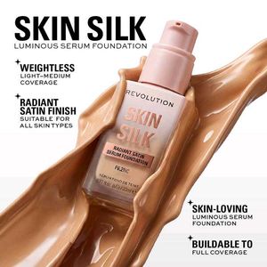 Makeup revolution skin silk foundation