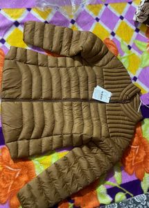 Tan Puffer Jacket - New with Tags