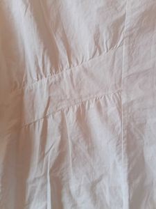 Chic White Button-Up short Shirt