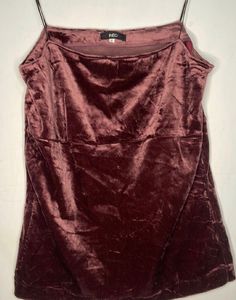 Velvet Camisole Top