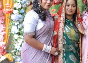 Ready To Wear Shimmer Saree