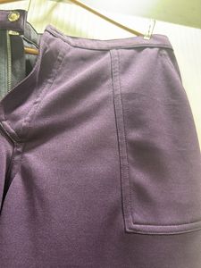 Purple Bell Bottom Pants