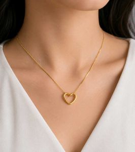 Elegant Gold Heart Necklace